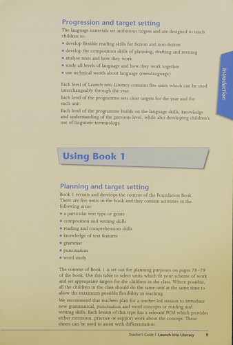 Launch Into Literacy : Level 1