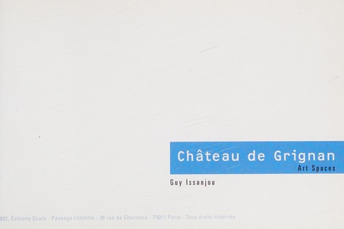 le chateau de grignan ; edition anglaise