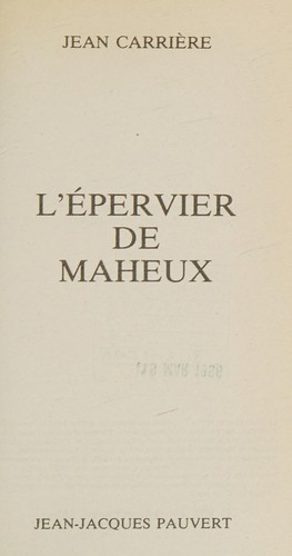 L' Epervier De Maheux