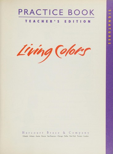 Living Colors 2-2 Practice Book Teachers Edition