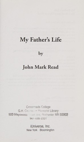 My Father's Life