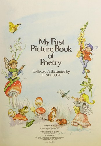 My first picture book of poetry