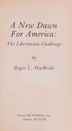 A New Dawn for America