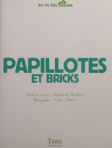 Papillotes et bricks (Au fil des saisons) (French Edition)
