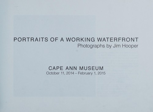 Portraits of a Working Waterfront