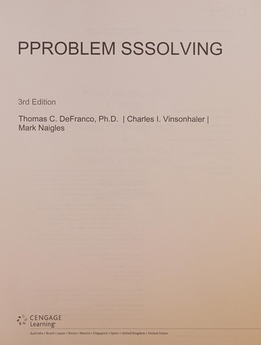 PProblem SSSolving