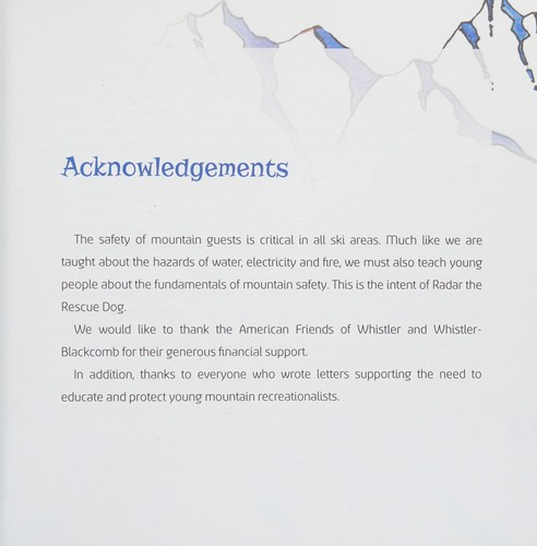 Radar the Rescue Dog