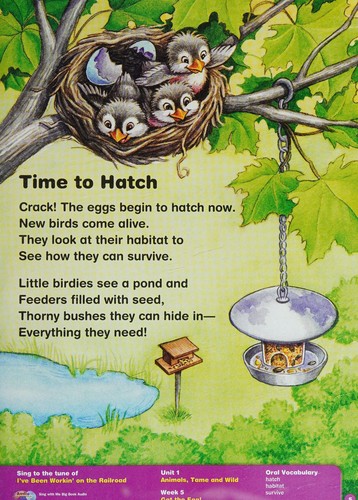 Reading 2011 Sing with Me Little Book Grade 1