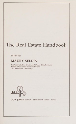 The Real estate handbook