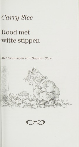 Rood met witte stippen