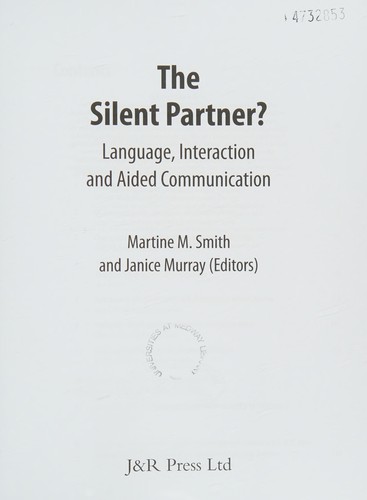 The Silent Partner?