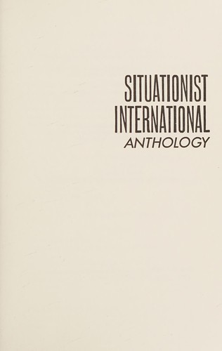 Situationist International anthology