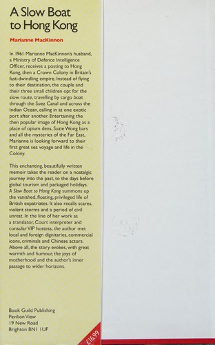 Slow Boat to Hong Kong