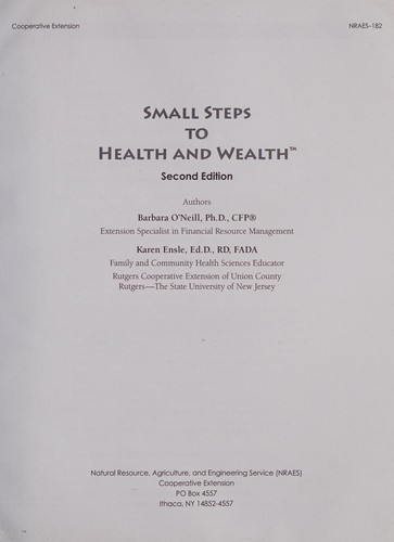 Small Steps to Health and Wealth