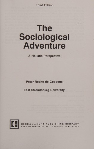 The sociological adventure