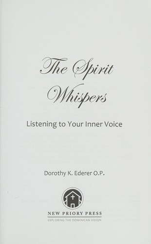 The Spirit Whispers