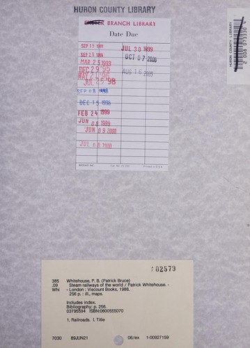 Steam Railways of the World