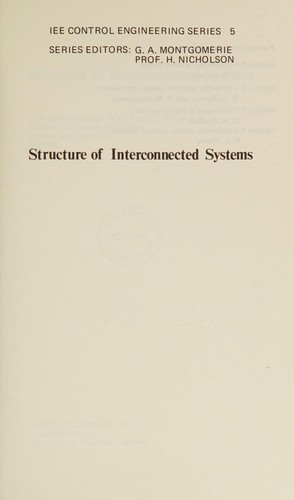 Structure of interconnected systems