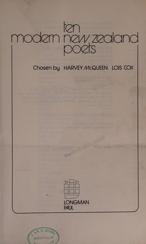 Ten modern New Zealand poets