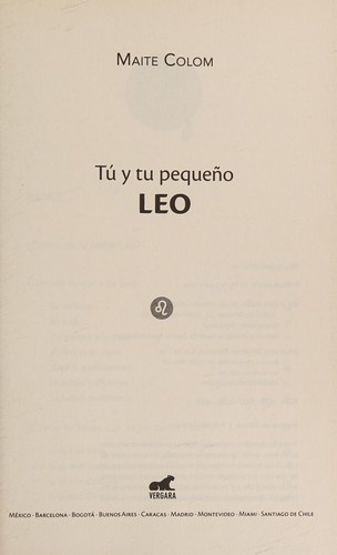 Tú y Tu Pequeño Leo