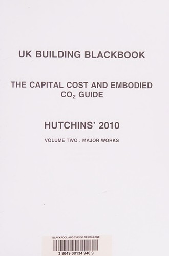 UK Building Blackbook