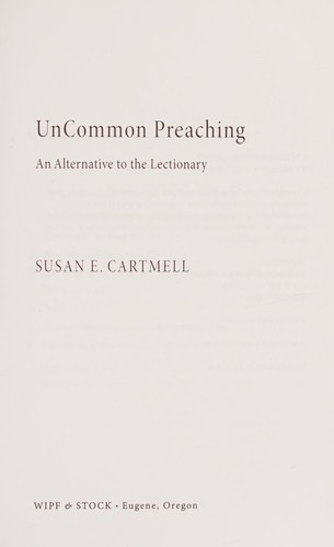 UnCommon Preaching
