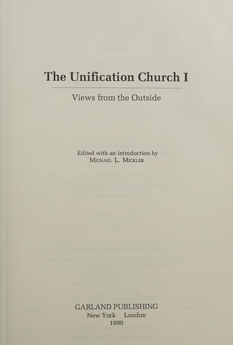 The Unification Church