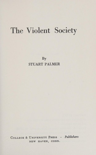 Violent Society