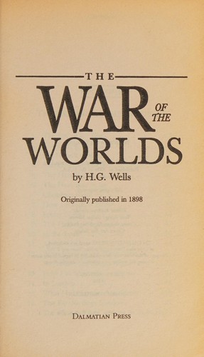 War of the Worlds Paperback