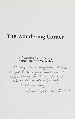 The Wondering Corner