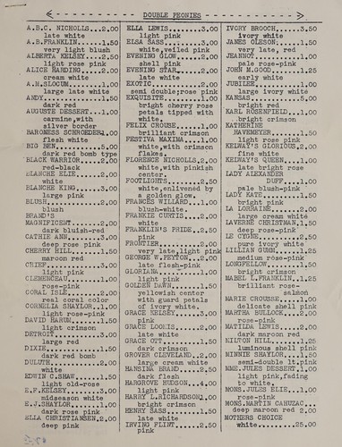 [Peonies price list]