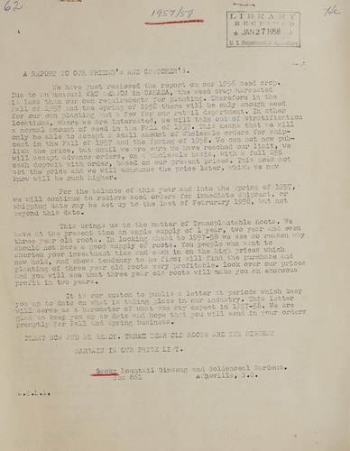 A report to our friend's and customer's