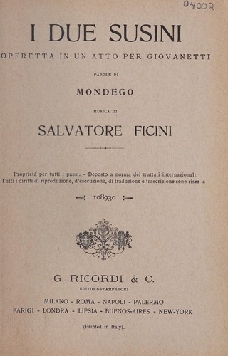 I due Susini
