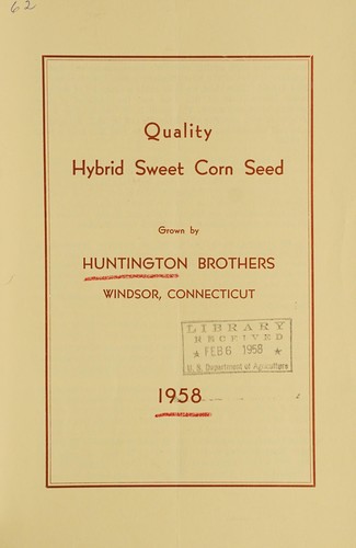 Quality hybrid sweet corn seed
