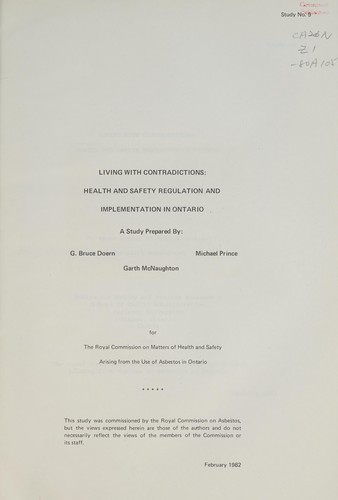 LIVING WITH CONTRADICTIONS