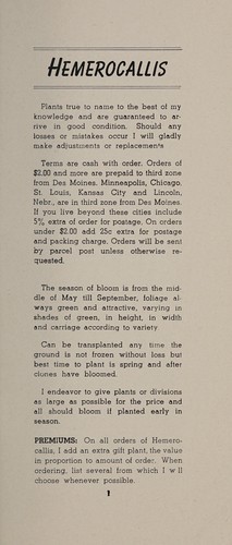 Hemerocallis and hosta