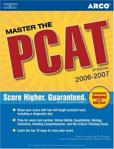 Master the PCAT 2006, 9th edition