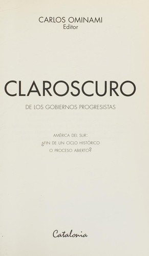 Claroscuro de los gobiernos progresistas