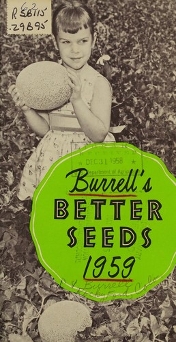 Burrell's better seeds 1959