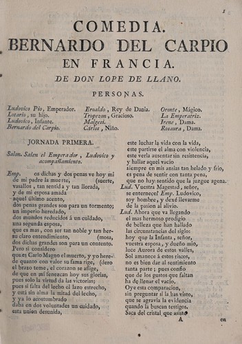 Bernardo del Carpio en Francia