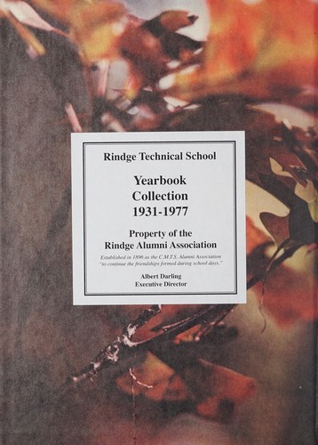 The Rindge Technical School Yearbook