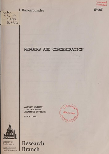 Mergers and concentration