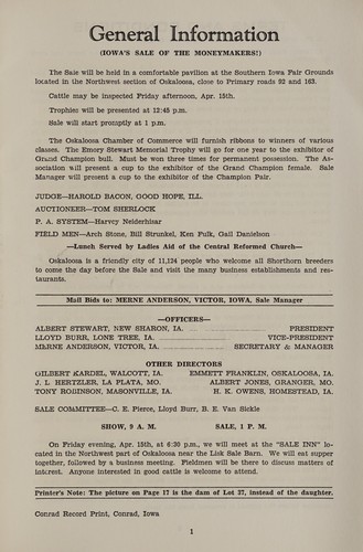Central States shorthorn - polled shorthorn show & sale