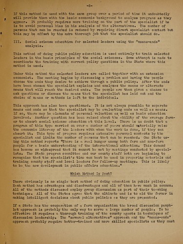 Public policy education and the Extension Service