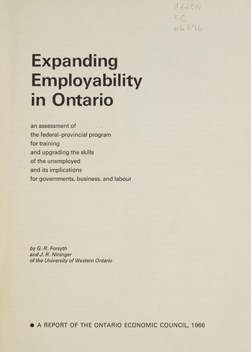Expanding employability in Ontario