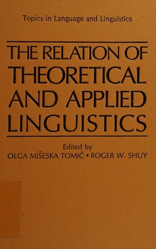 The Relation of theoretical and applied linguistics