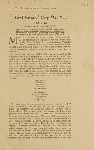 The Cleveland May Day riot