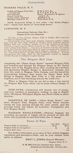 The Niagara Gorge R.R.