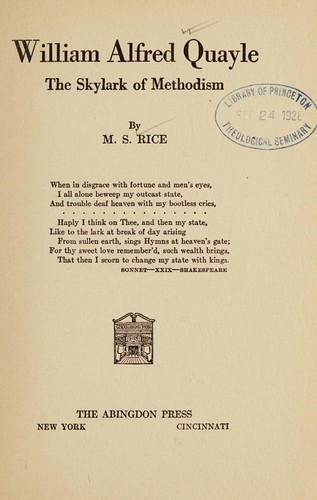 William Alfred Quayle