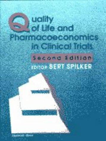 Quality of life and pharmacoeconomics in clinical trials